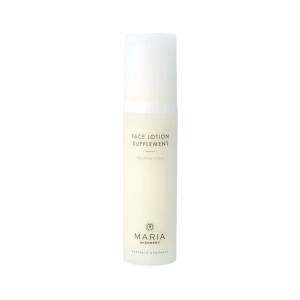 Face Lotion Supplement är en exklusiv ansiktscreme, utvecklad för en mogen hud som inte är reaktiv. Produkten är kraftfull med ett mycket aktivt innehåll som bör undvikas av en känslig hud.