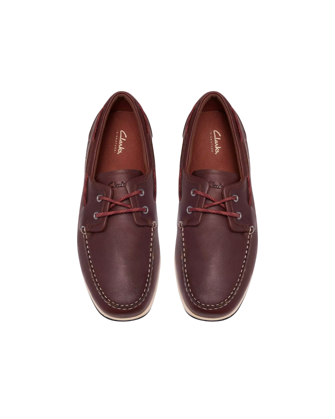 Orson Harbour boat shoe i brunt läder med halksäker sula för segling och marina miljöer.